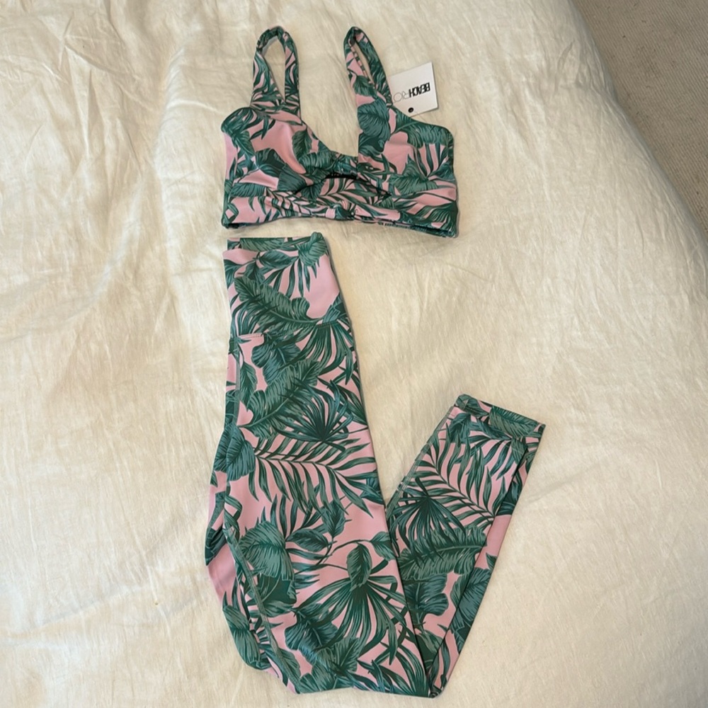 Beach Riot Activewear Set - brand new